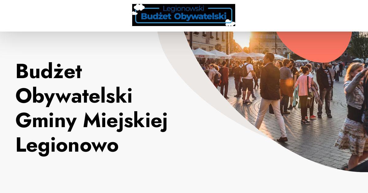 Budżet Obywatelski Gminy Miejskiej Legionowo